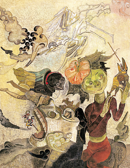 曹力 世界是个舞台 110×85cm 2007年