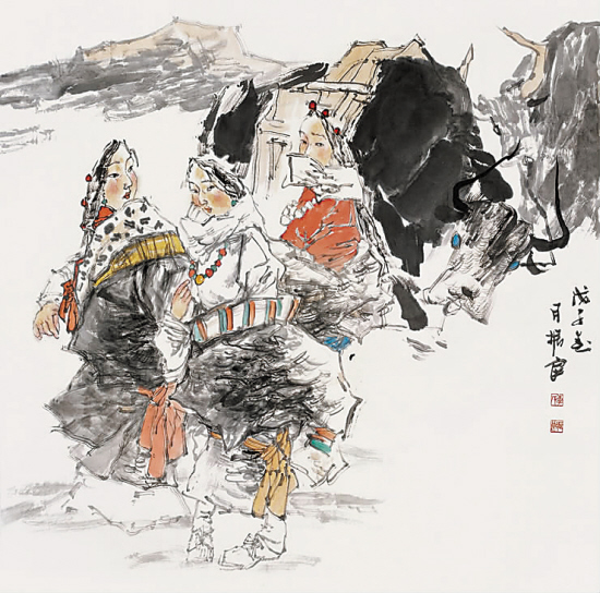 李振良 68×68cm