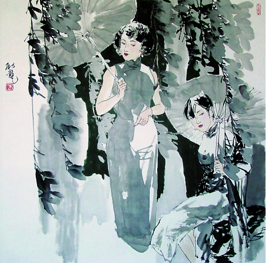 朱新龙 芳菲 中国画