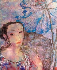 王筱丽 夏至未至 彩墨纸本 68×60cm 2012年