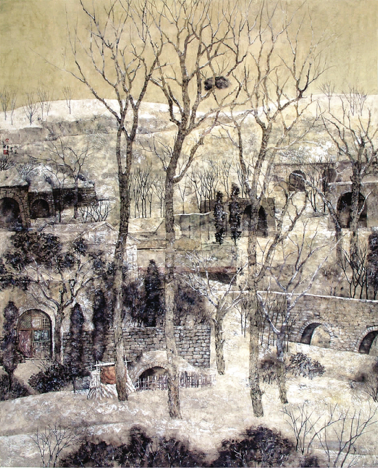 赵新平 陕北风光系列一(获2004年十届美展铜奖)