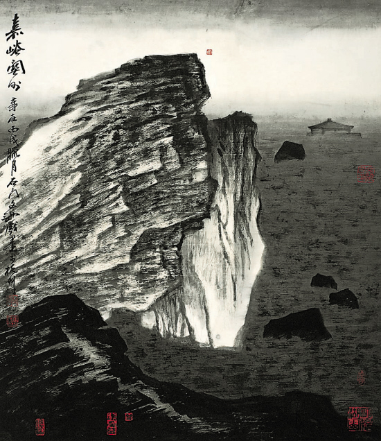 曹文驰 嘉峪关外 78×67cm 2006年