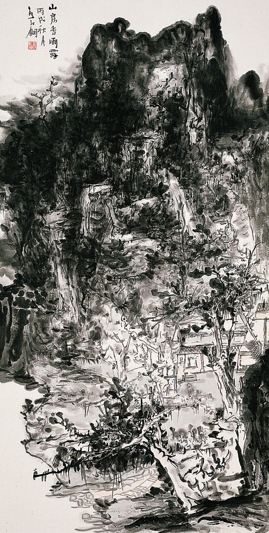 熊红钢 山房香雨露