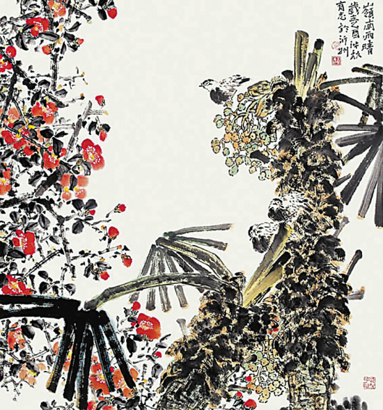 王有志 岭南雨晴 68×68cm 中国画