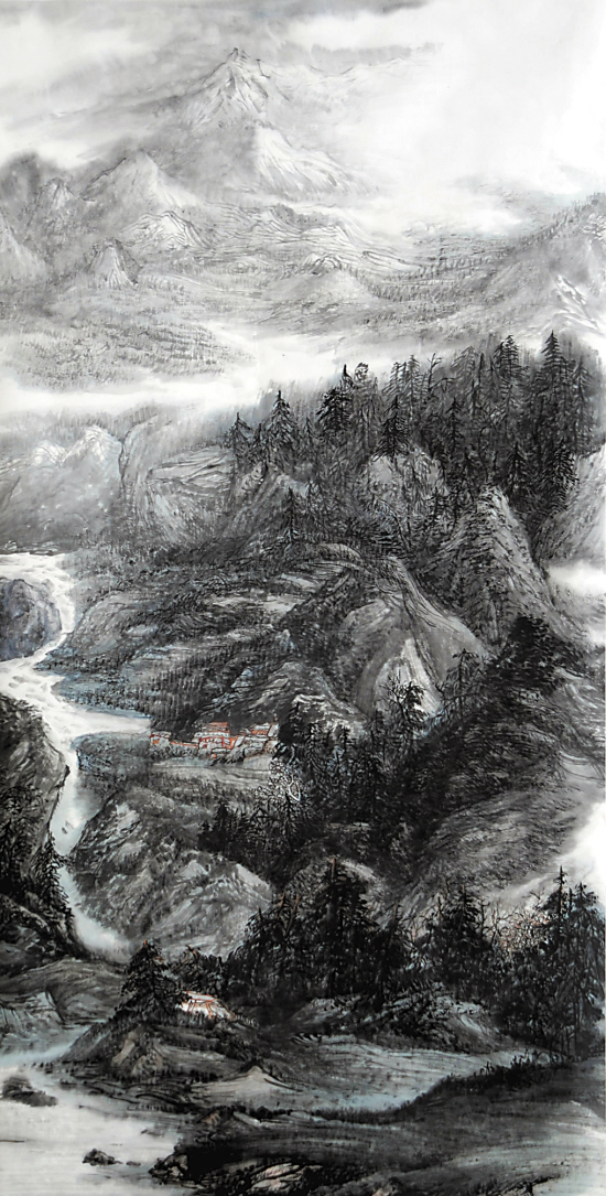 刘德军  原野初夏  240×120cm