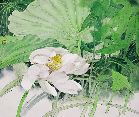 莫晓松  池塘荡漾