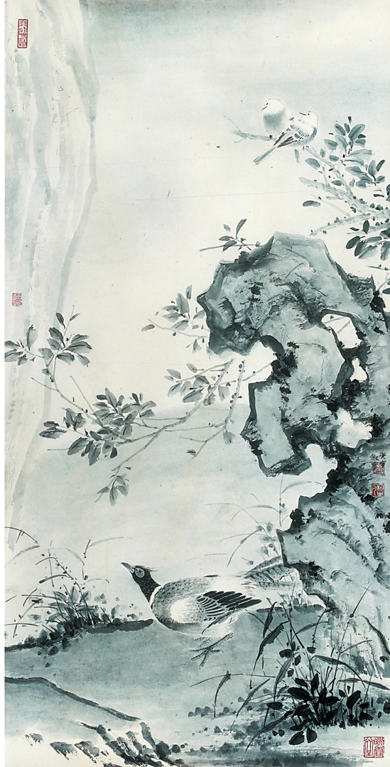 罗剑华  寻秋  131×66cm