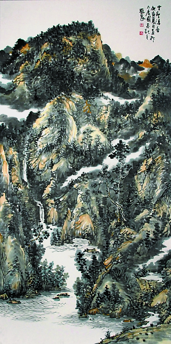 毕冠良 山水