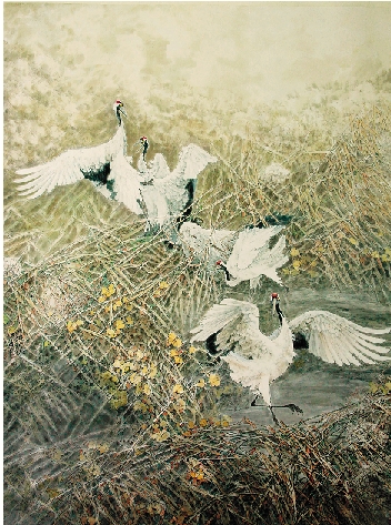 胡泽涛 仙境出尘 150×200cm