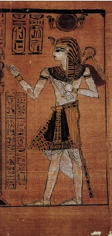 古埃及壁画正面律图片