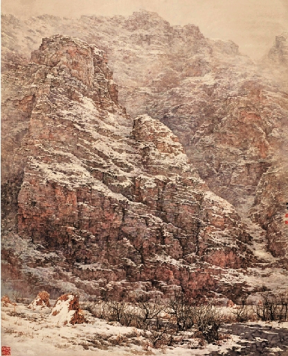 张策 高天厚土 180×220cm