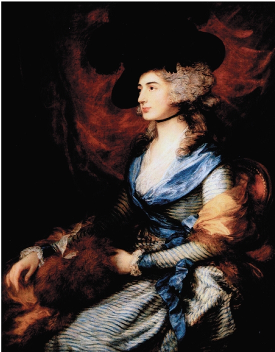 托马斯·庚斯博罗 萨拉·西顿斯夫人 1785年